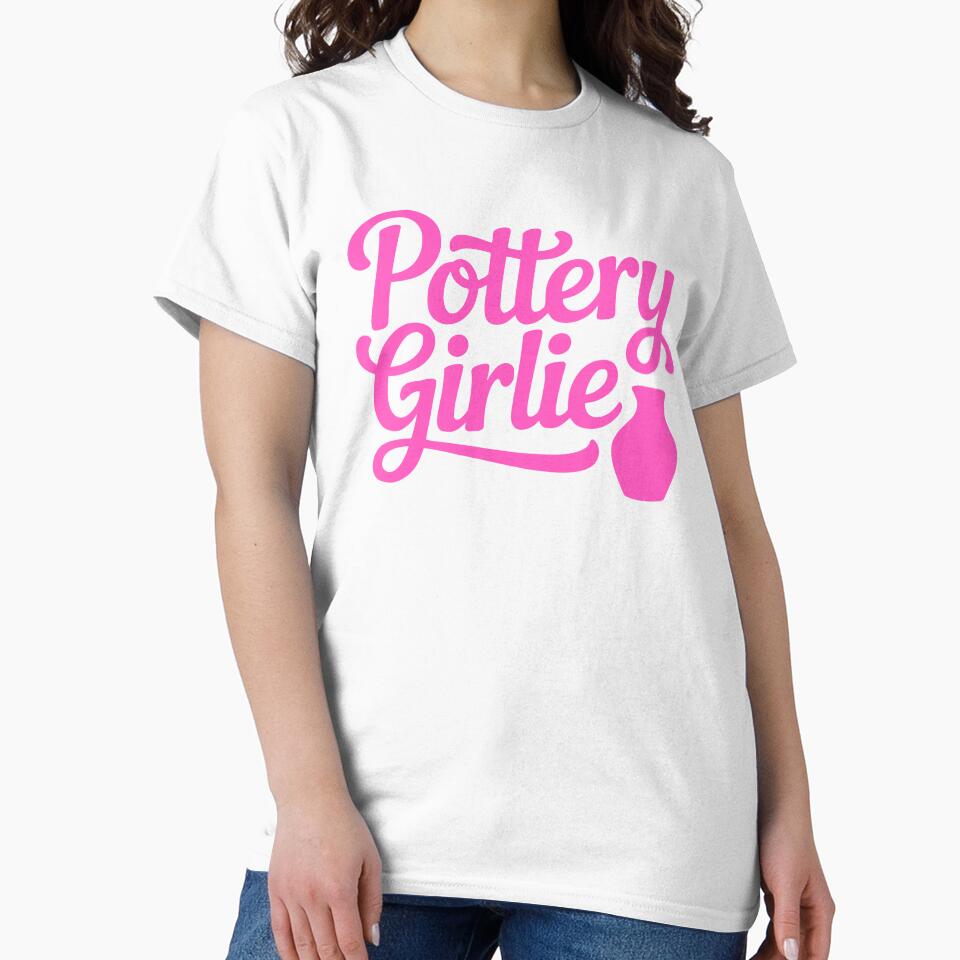 Pottery Girlie! Pink Pottery Girls by PMCreative