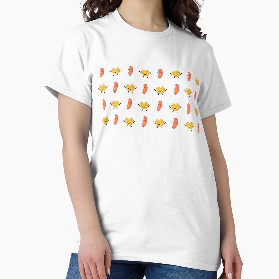 Sausage & Mac and Cheese Party Pattern by NateSells