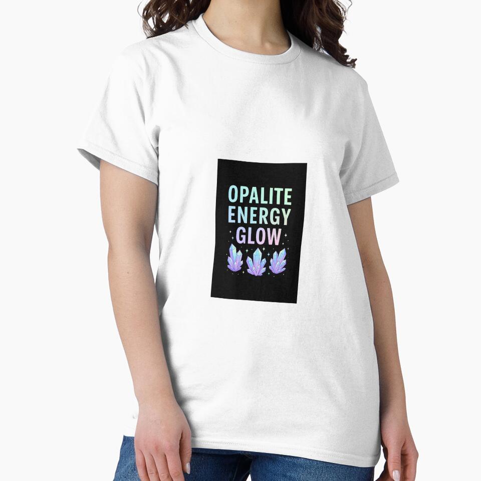 ? Mystic Opalite Energy – Spiritual Healing Crystal Aura Design by LoaiArt