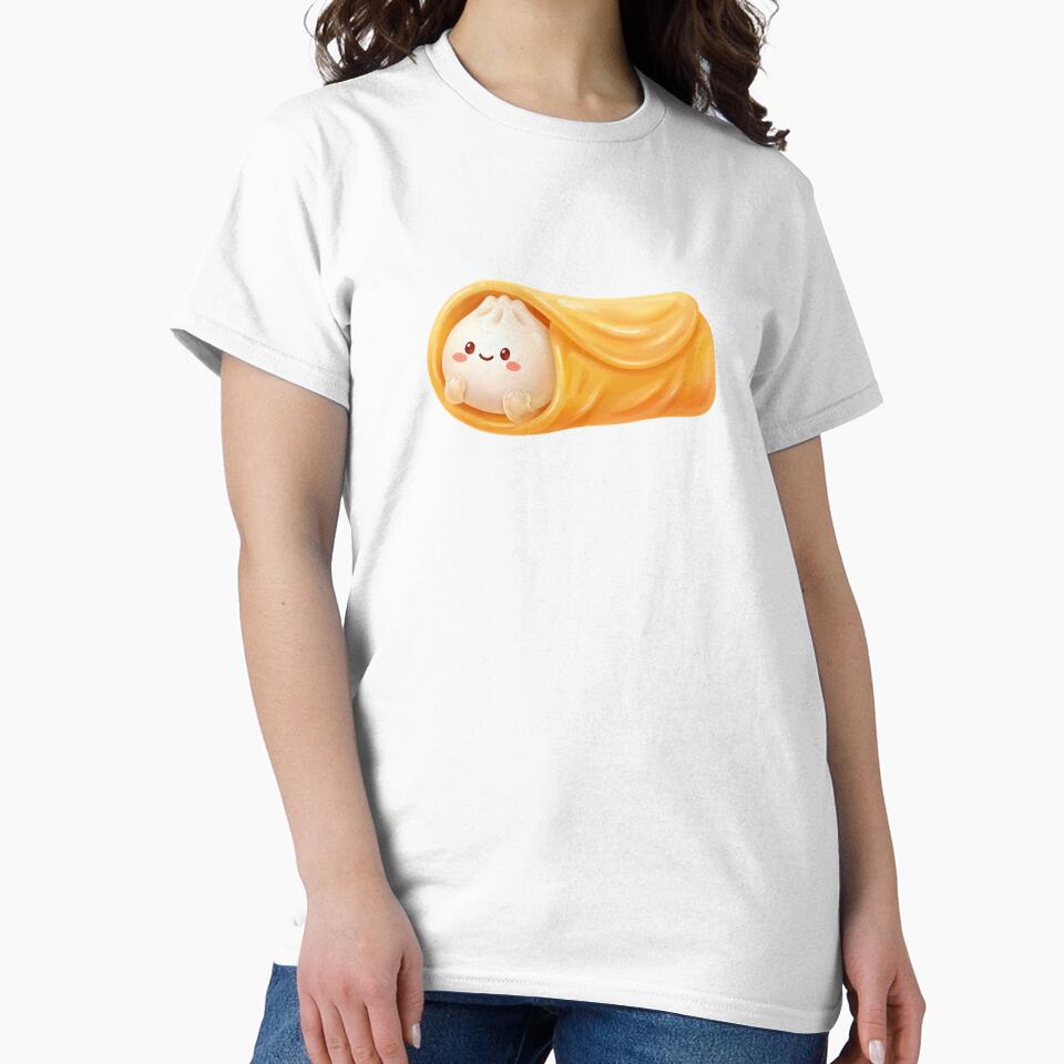 Cute Baorito Dumpling Burrito Fusion by Hooi-Boon-Sin