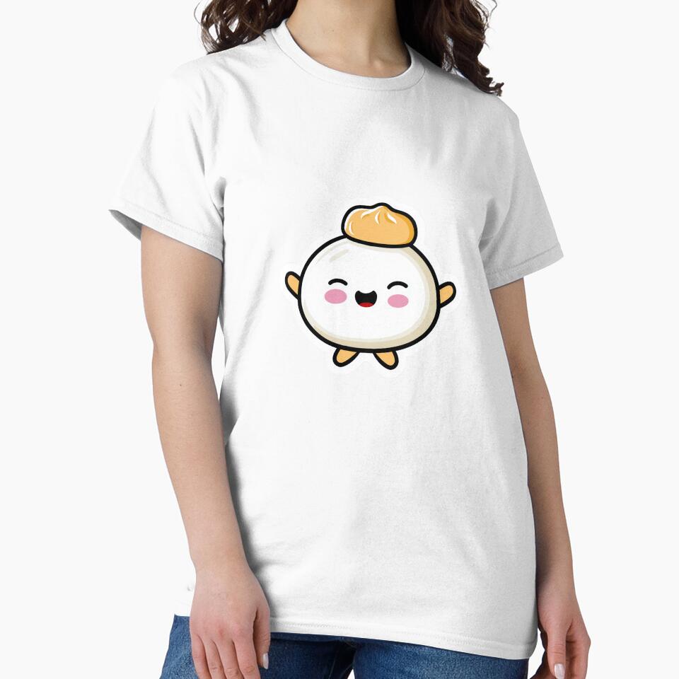 Cute Bao Bun Kawaii Dumpling Foodie by StickerMan17