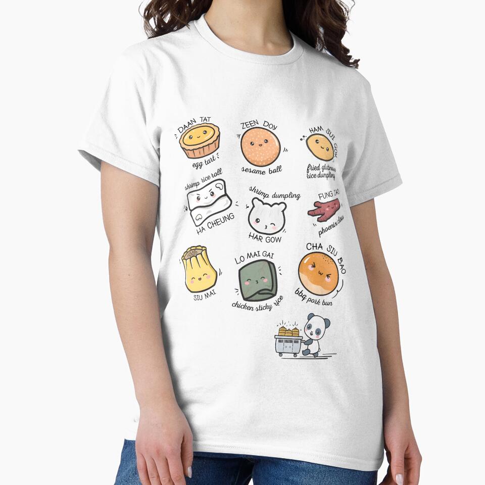 Cute Kawaii Dim Sum Food Art by JoelFox165