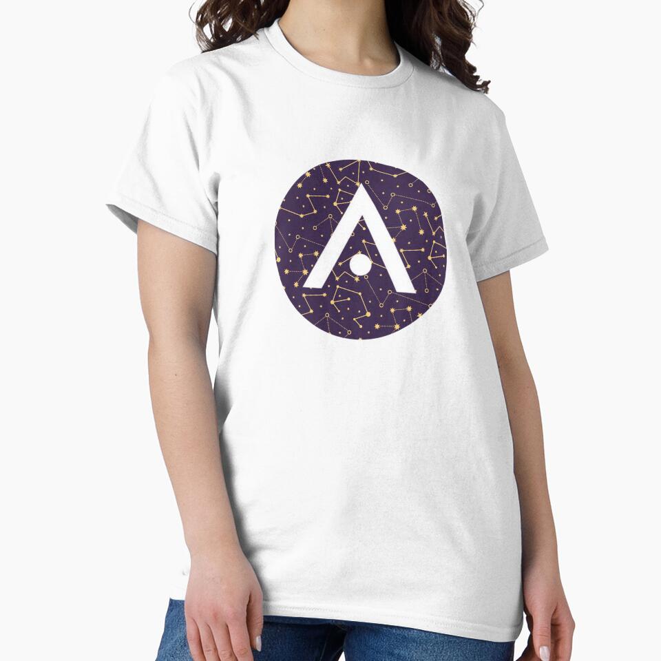 Blue Celestial Constellation Aveda Logo by Dalaura