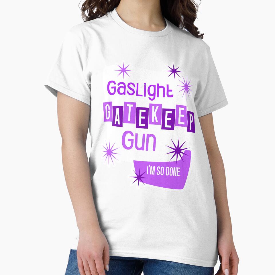 50's Purple Gaslight, Gatekeep, Gun by ShortcakeSketch