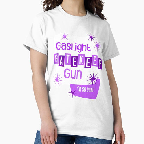 50's Purple Gaslight, Gatekeep, Gun by ShortcakeSketch