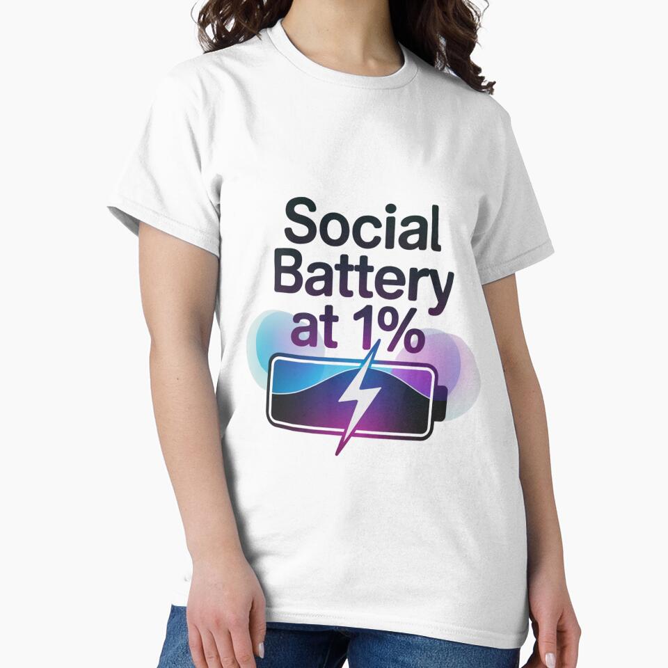 Social Battery at 1% by SignumShop
