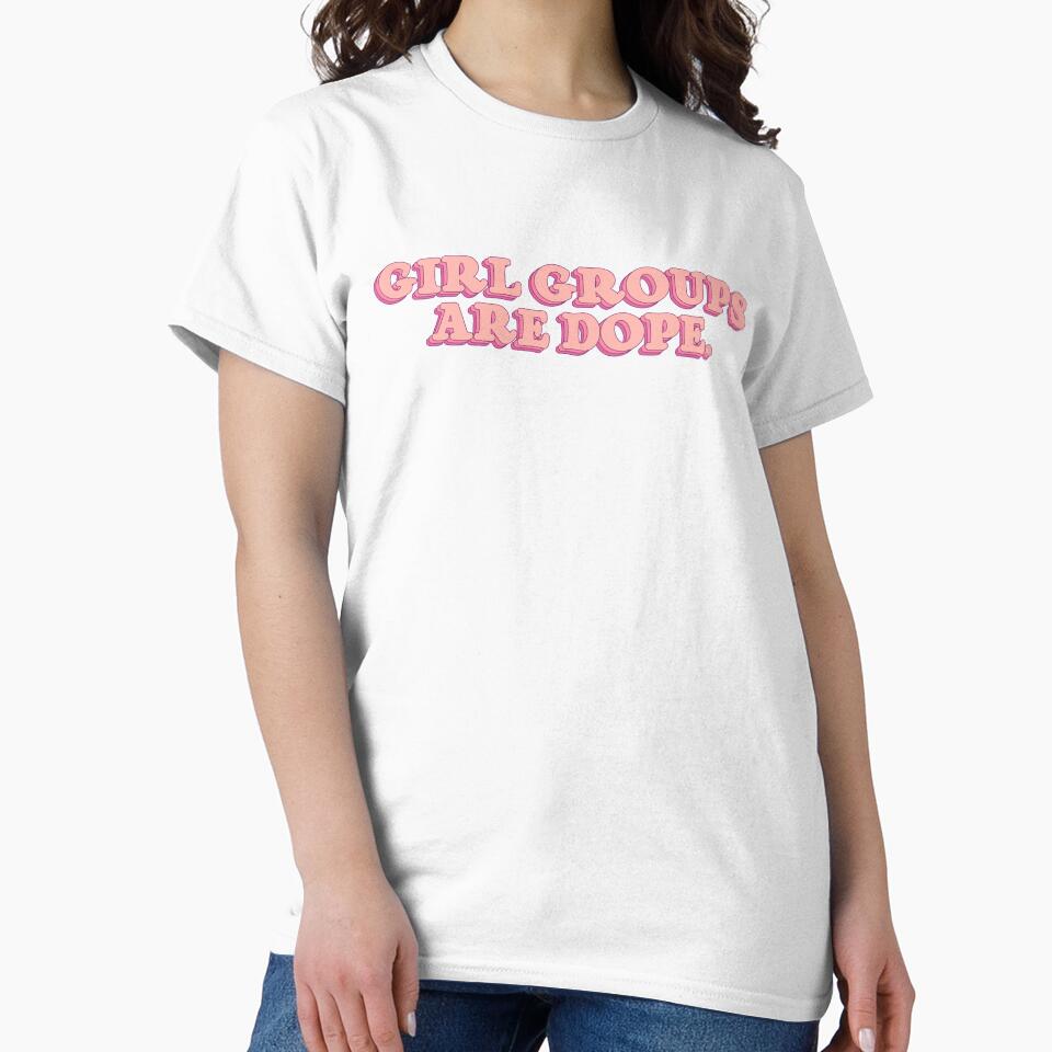 GIRL GROUPS ARE DOPE Pink Quote Meme Funny Kpop by SugarSaint