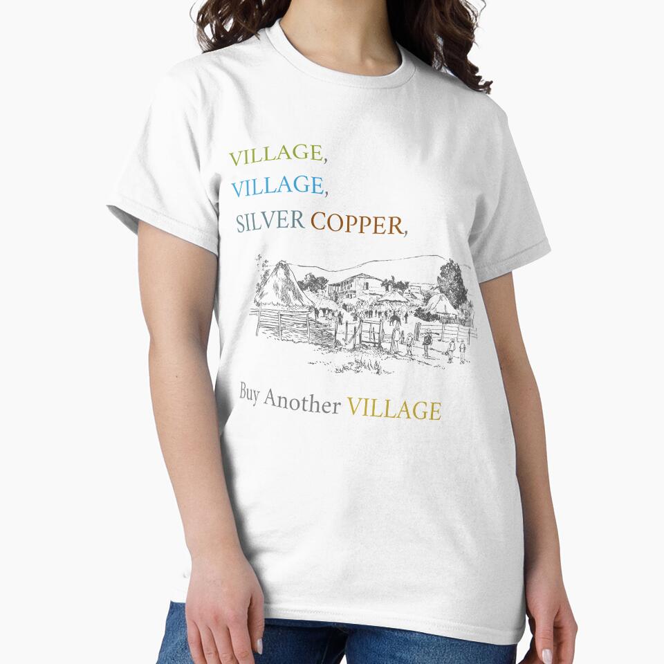 Village Village Village Dominion Card Game by NerdyByDesign