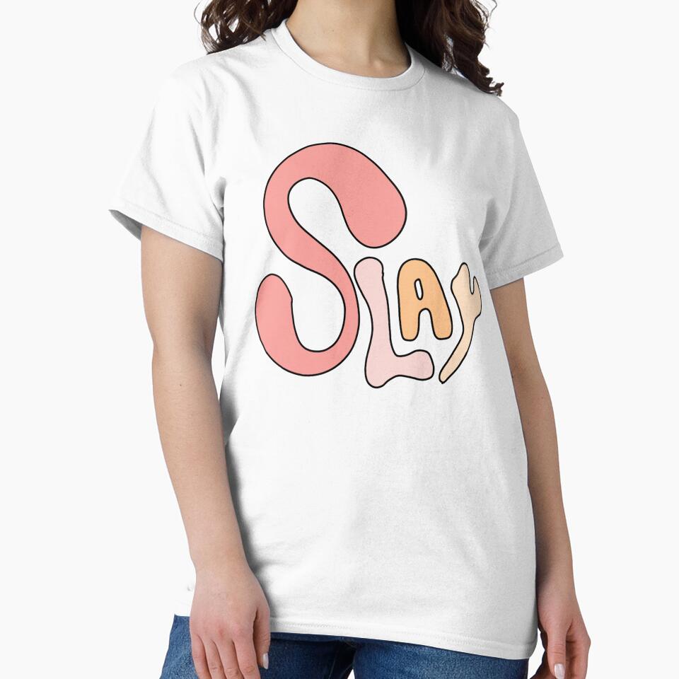Slay groovy pink and orange by marnilauren