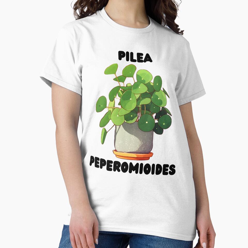 Pilea Plant by TeaTimePrints