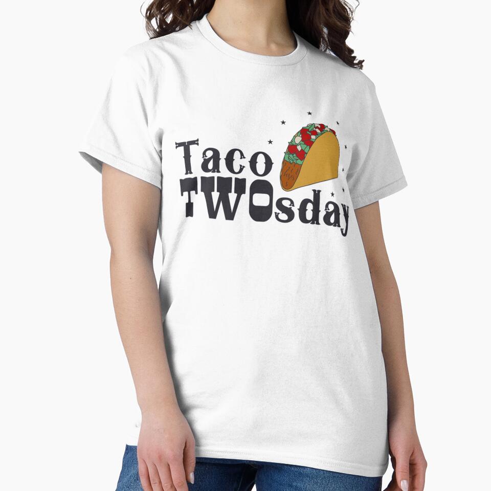 The ultimate taco twosday  Taco twosday  Color design  Taco with stars by Vivithames