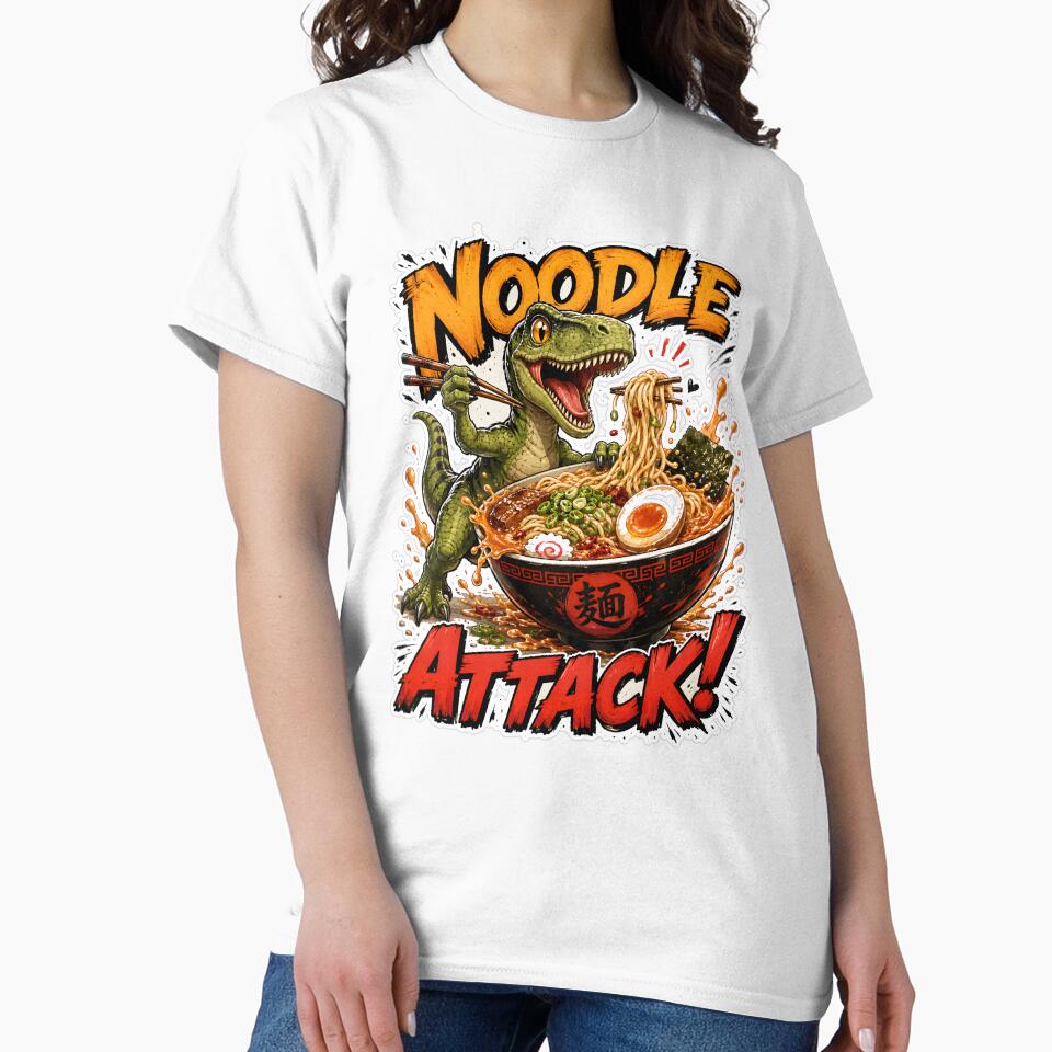 Noodle Attack Dino Ramen by Fab-Haven