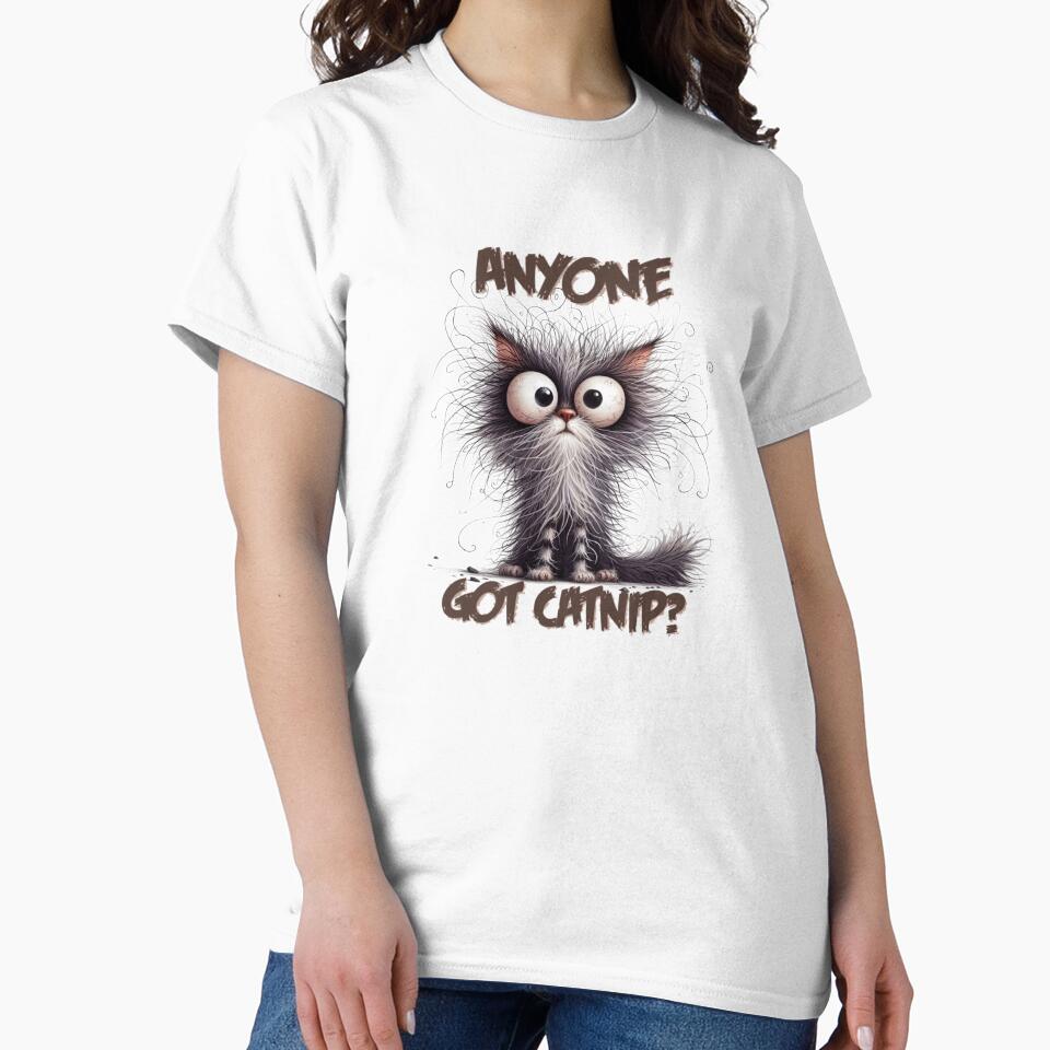 Anyone Got Catnip? Crazy Cat by binspired2shop