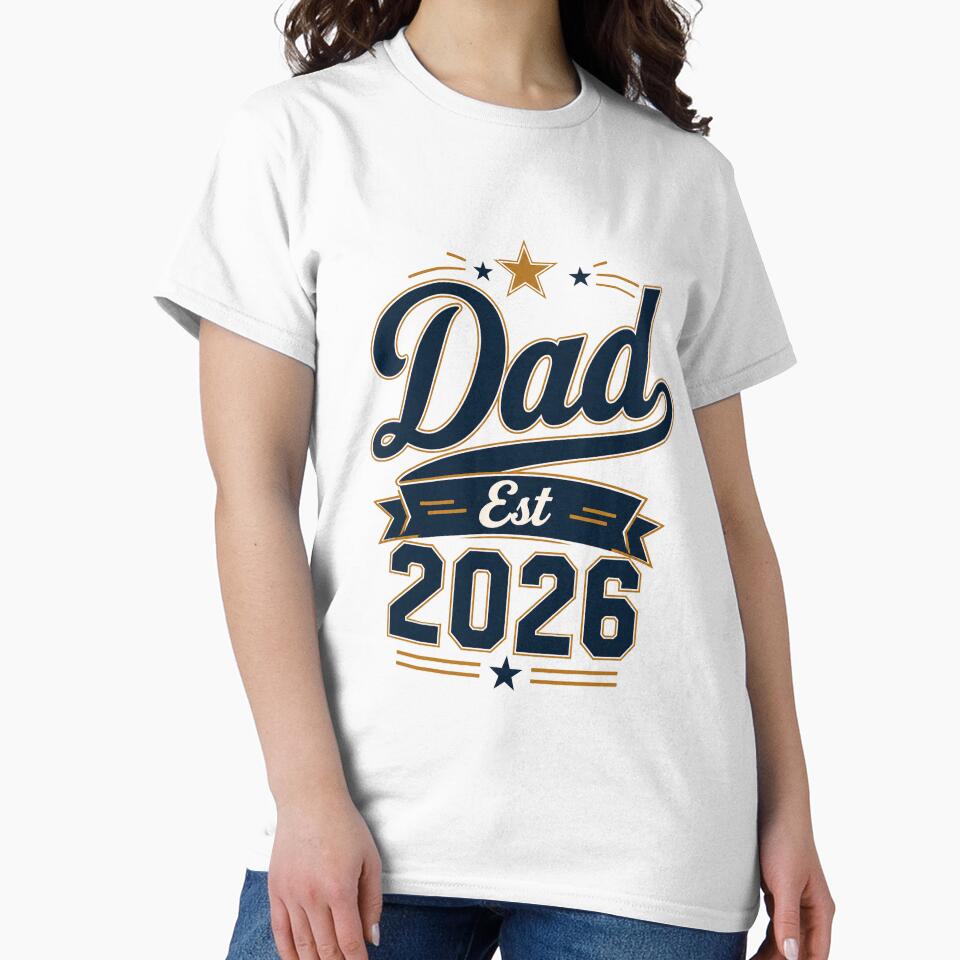 Dad Est 2026 New Dad Gift Design by StyleLap
