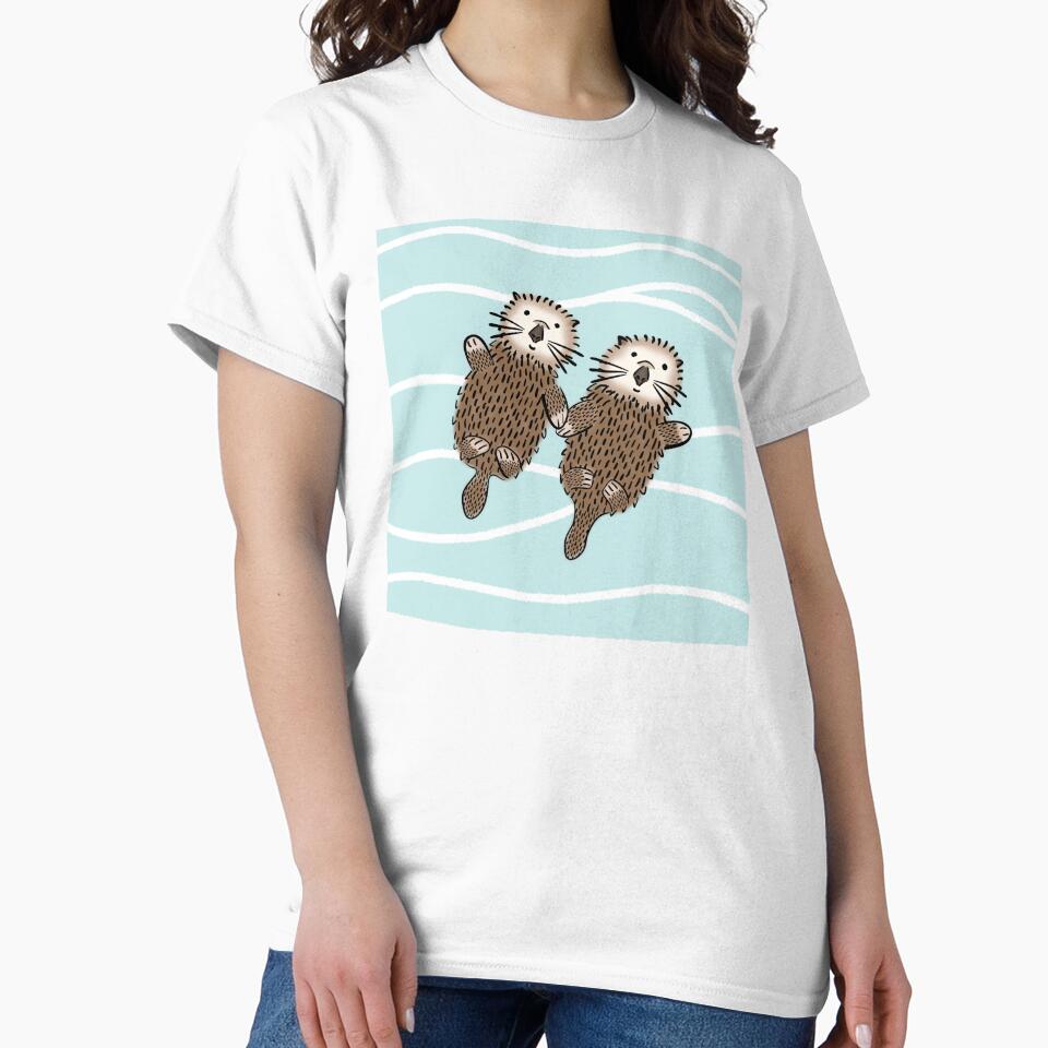 Otters in Love by The Wellington Boot
