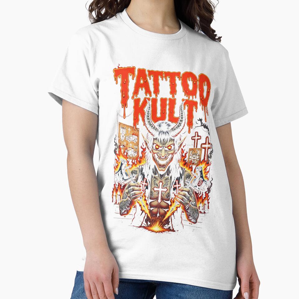 Tattoo Kult - Demon Artist Horror Ink Design by MorbidDreams