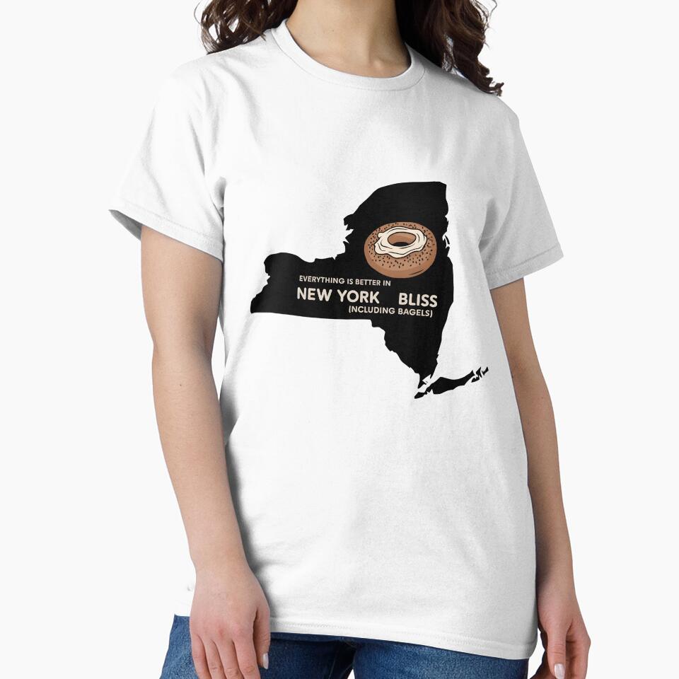 Everything is Better in New York (Including Bagels) by ArtFlow Creations