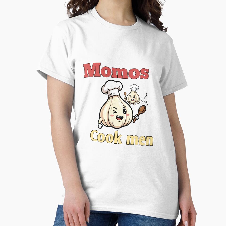 Cute Momos Chef Cartoon Foodie Humor by ArtdesignsA
