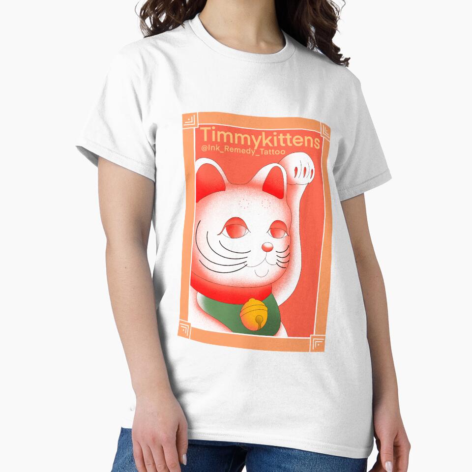 Timmy Kittens Maneki-neko by InkRemedy