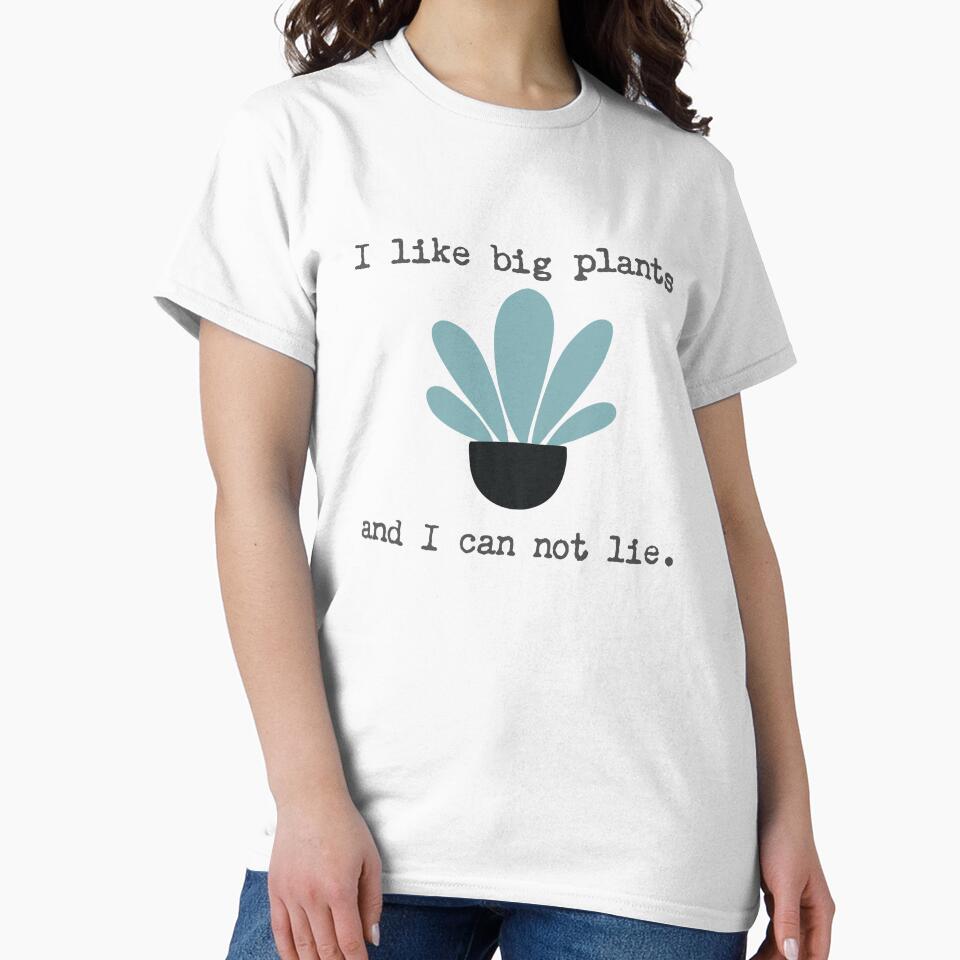 I like big plants | Funny Plant | Plant Mom | Succulent | House Plants | Plants | Plant Lady | Plant Lover | Gardener | Gardening | Plant on a Stool by ShoniwDesigns