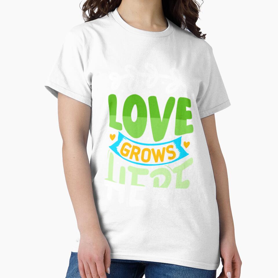 Love Grows Here Plant Lover by larspat