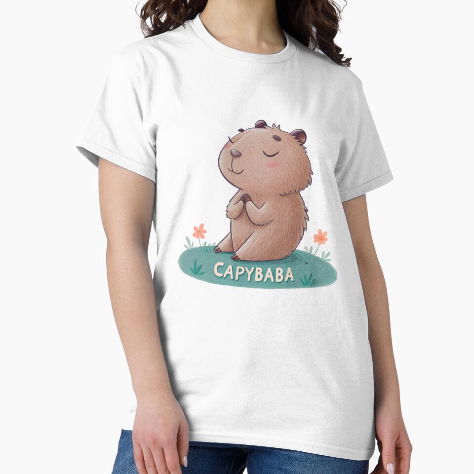 "Capybaba" – The Zen Capybara by SibMa