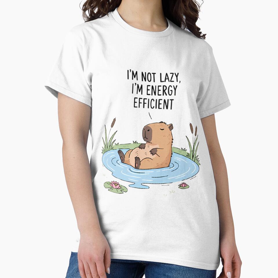 Professional Relaxer Capybara Art Print - Cute Zen Animal Design by FreshPrintCo