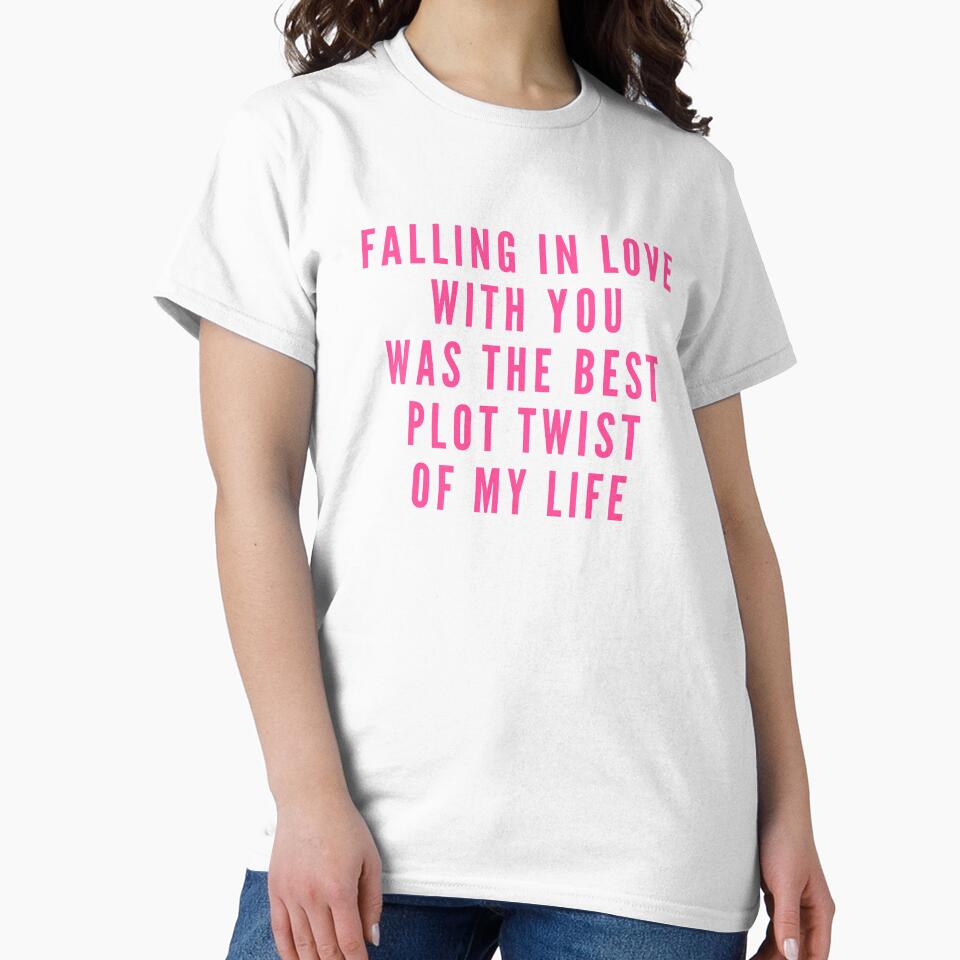 Falling in love with you was the best plot twist of my life (simple pink) by VerouniqueLux