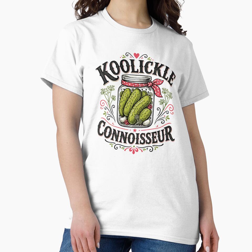 Koolickle Connoisseur Hand Drawn Mason Jar Southern Snack Illustration by The Junto Shop