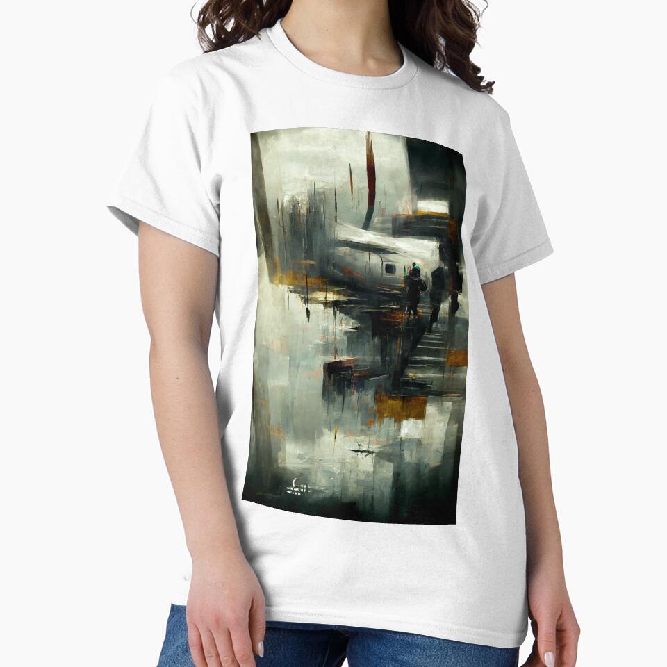 AI Art | Abstract Painting of Quiet Quitting #3 by aiart0711