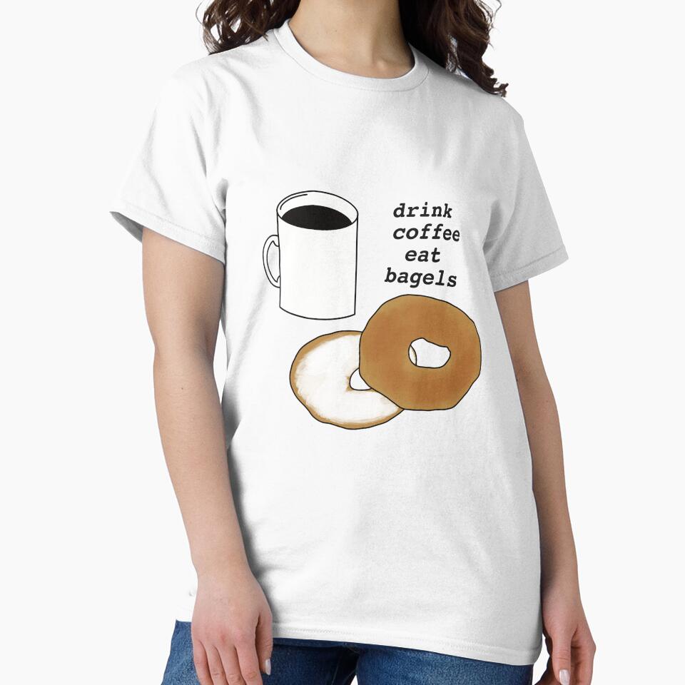 Drink Coffee Eat Bagels by Miranda-Grace