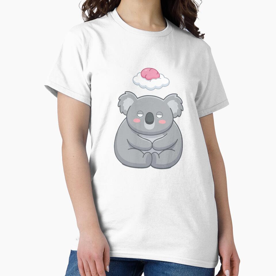 No Thoughts Just Naps Smooth Brain Koala by Petzzz