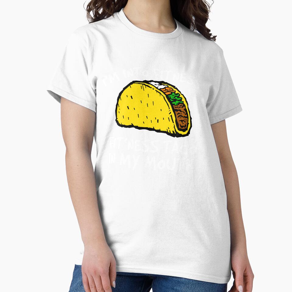 Fitness Taco Shirt, Funny Workout Shirt, Taco T-shirt, Taco Lover Shirt, Taco Tuesday Shirt by CatchUriDesigns