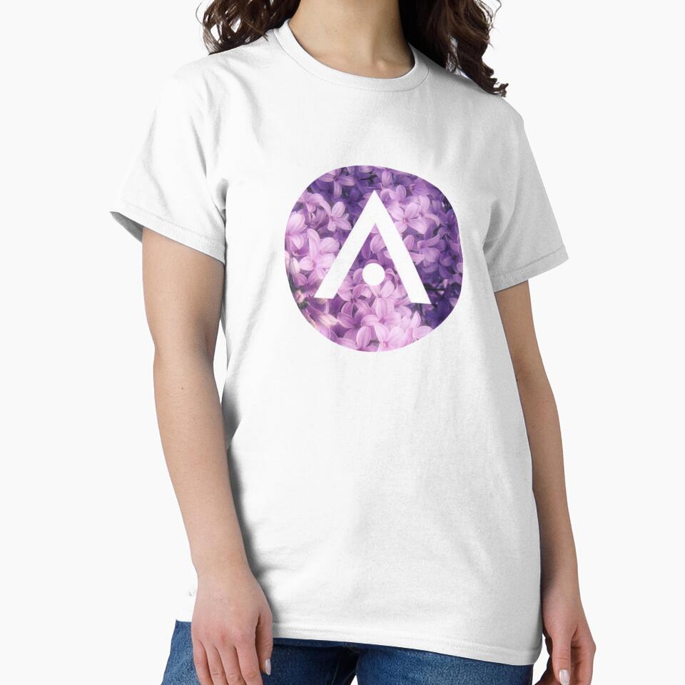 Bright Purple Lilac Flowers Aveda Logo by Dalaura