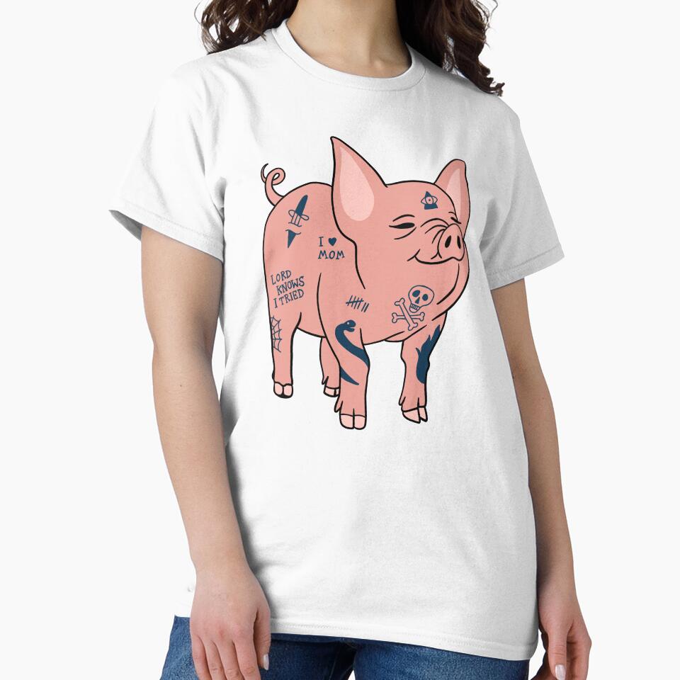 Tattooed Pig by isstgeschichte