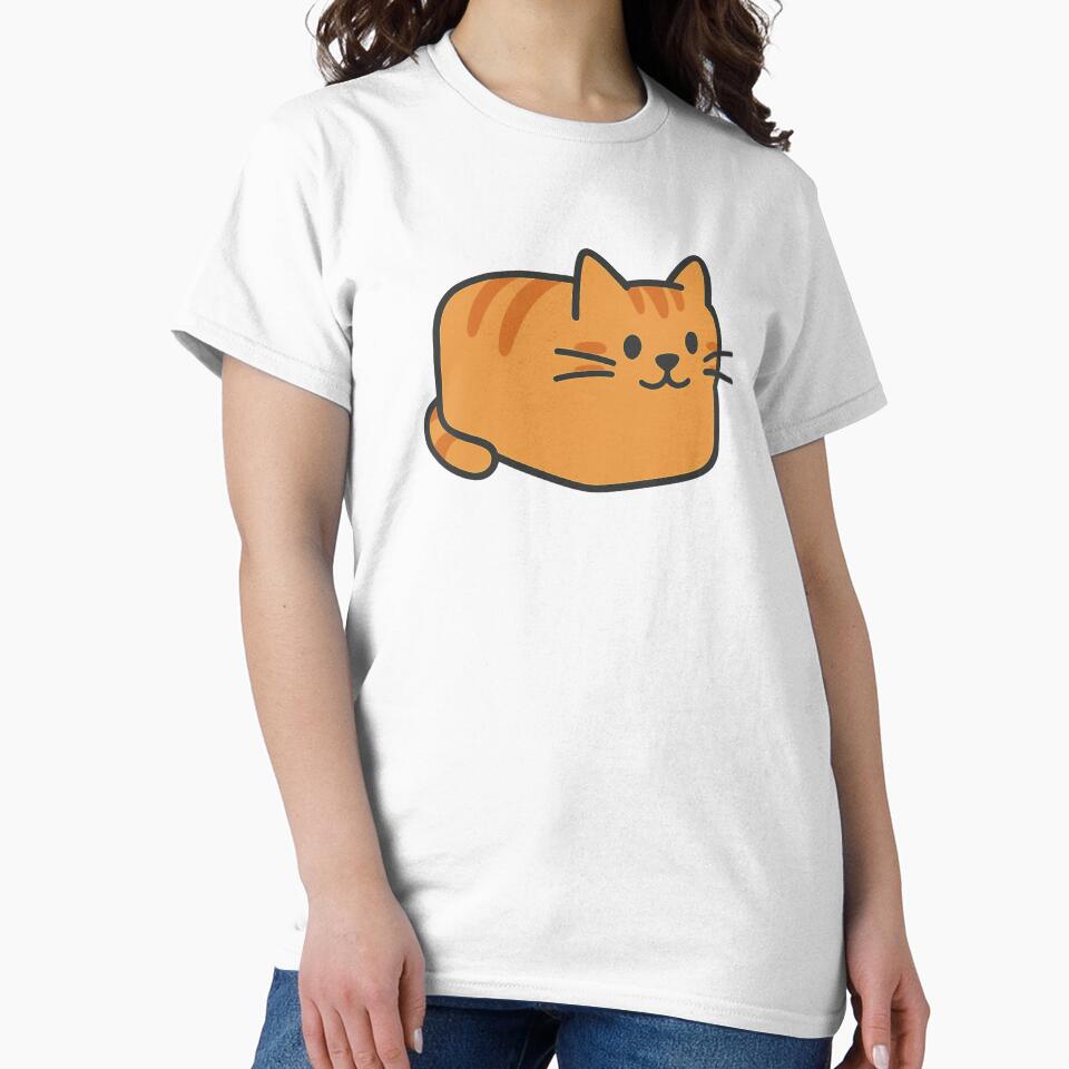 Cat Loaf Tabby Cat Lover Shirt by Threadly Simple