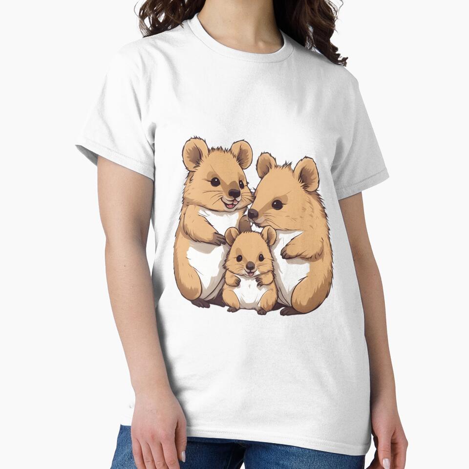Cute Quokka Family by macadolie