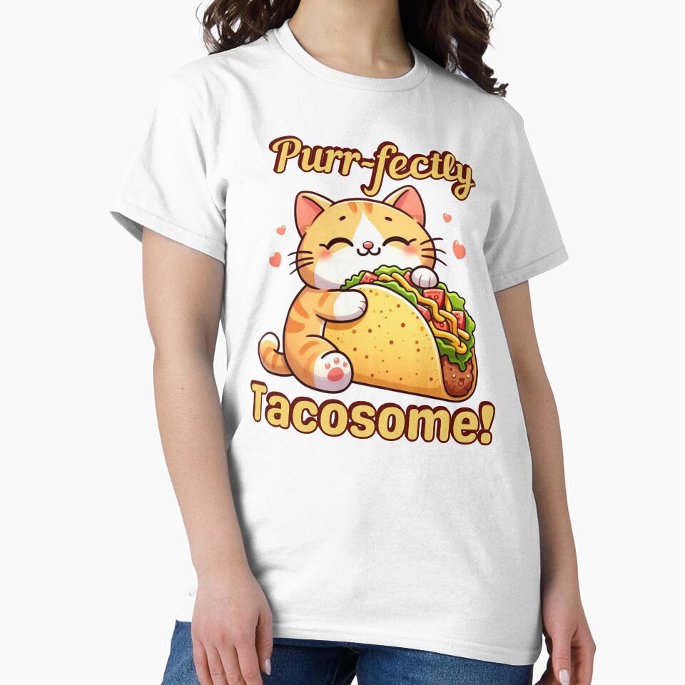 Purr-fectly Tacosome! | Taco lovers | Taco Cat by dooddles