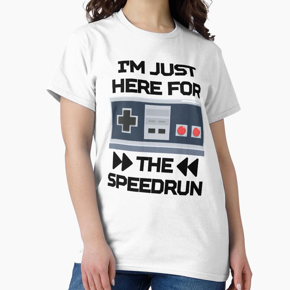 I’m Just Here for the Speedrun – Retro Controller Design by PHRASEandSTYLE