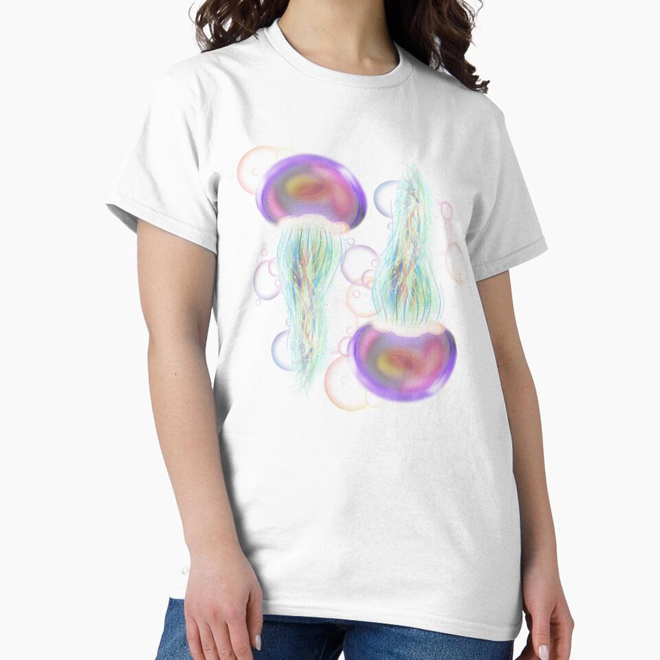 Jellyfish Dreams Double: Such Beauty Exisits in the Odd by iduzarts