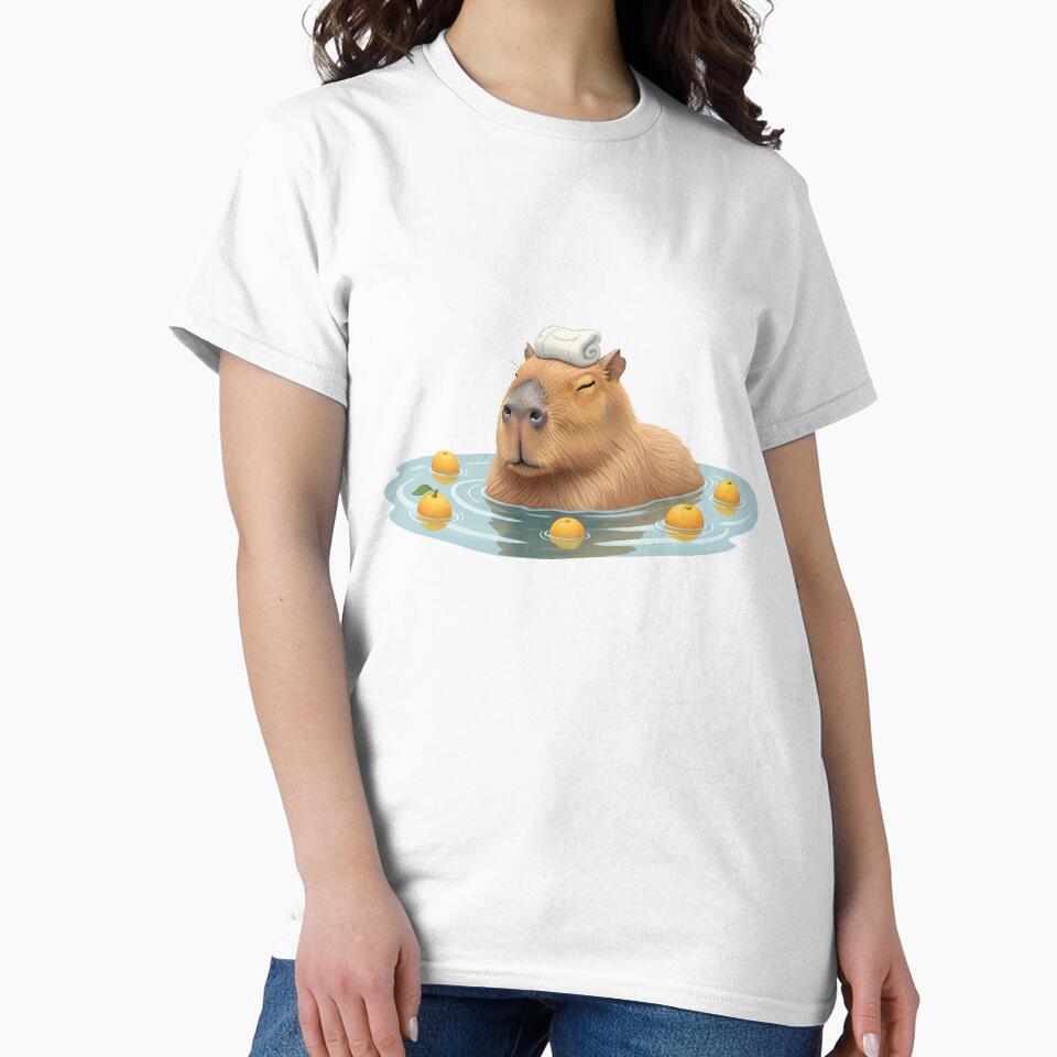Capybara in Onsen - Relaxing Japanese Spa by uniqueworkz