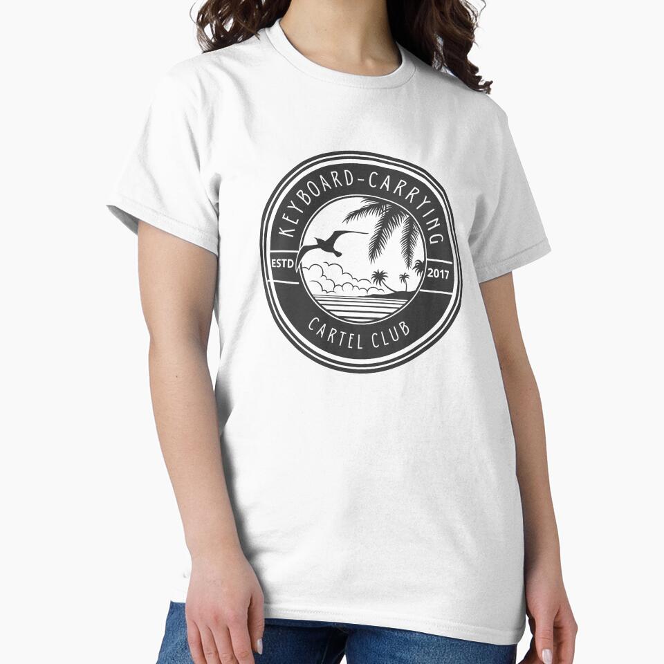 Keyboard carrying cartel club nomad remote working - work from home funny by wholigans
