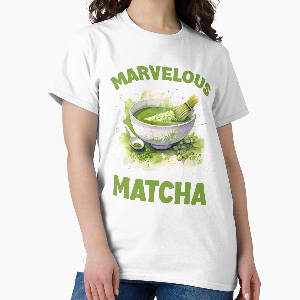Matcha Magic in a Bowl: T-Shirt Design for Matcha Lovers by kcaandwu
