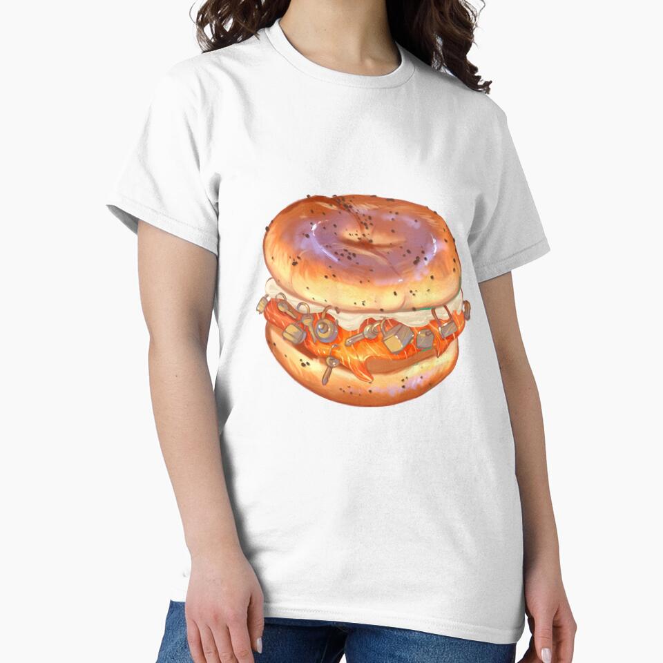 Locks and Lox Bagel by GalaxyChicken
