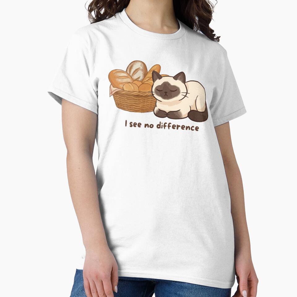 I see no difference Siamese Cat Bread by DestinyPrint