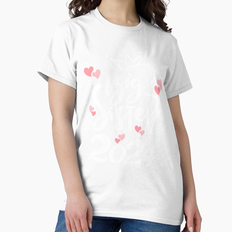 Big sister 2024 cute writing and pink hearts by Lady-Frost
