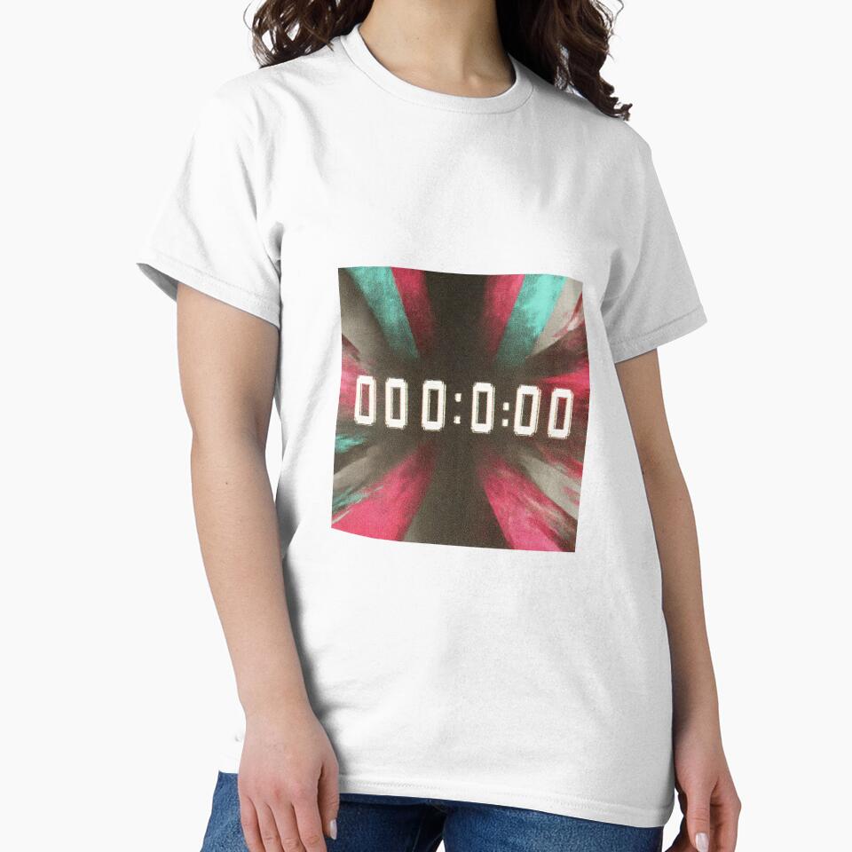 000:00:00 Speedrun Timer – Glitch Retro Countdown Aesthetic by Cairo-Ink