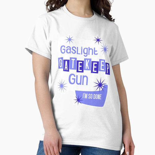 50's Blue Gaslight, Gatekeep, Gun by ShortcakeSketch