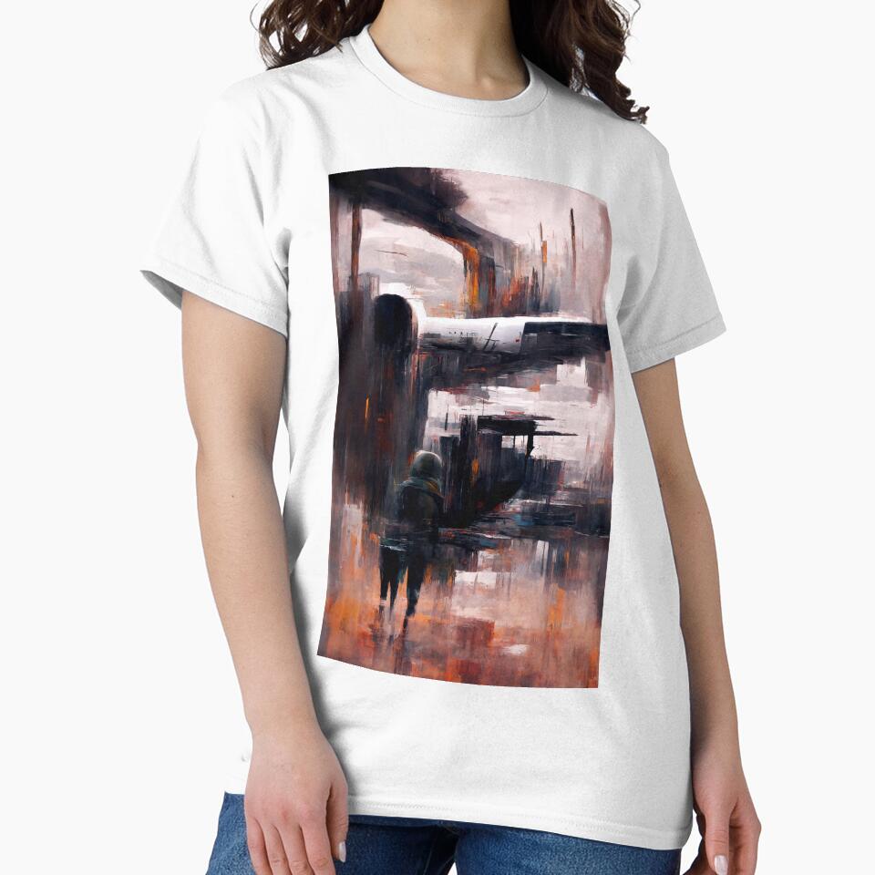 AI Art | Abstract Painting of Quiet Quitting #1 by aiart0711
