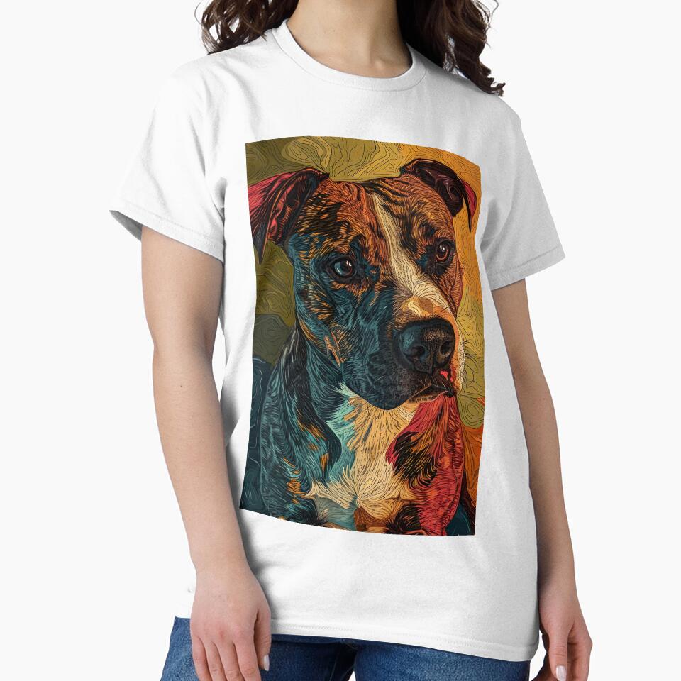 Ornate Cute Pitbull by Yogimeister